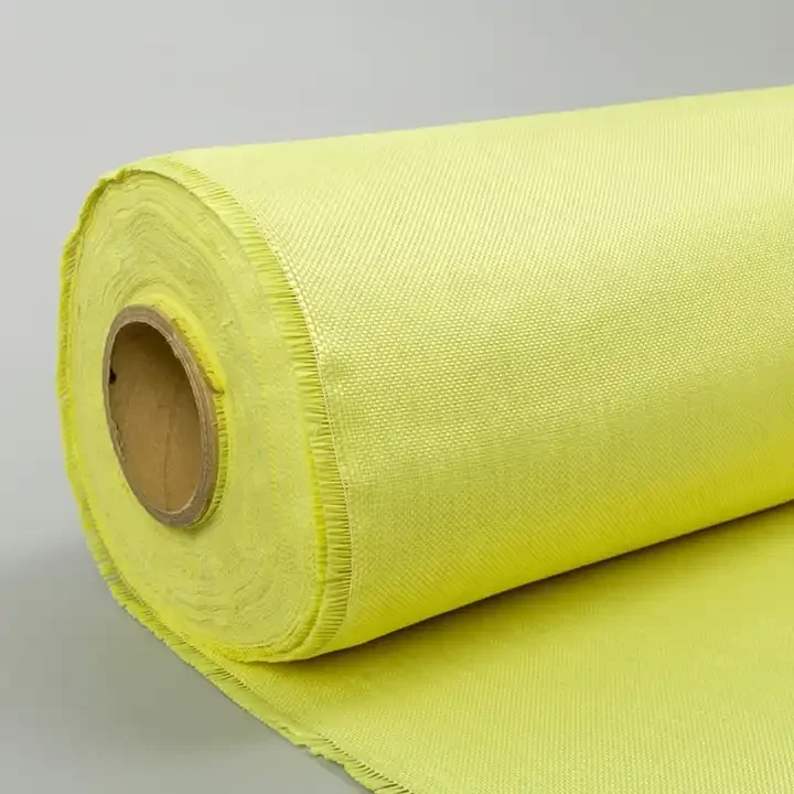 1500D Plain 200g/m2 High Tensile Strength Aramid Fiber Fabric