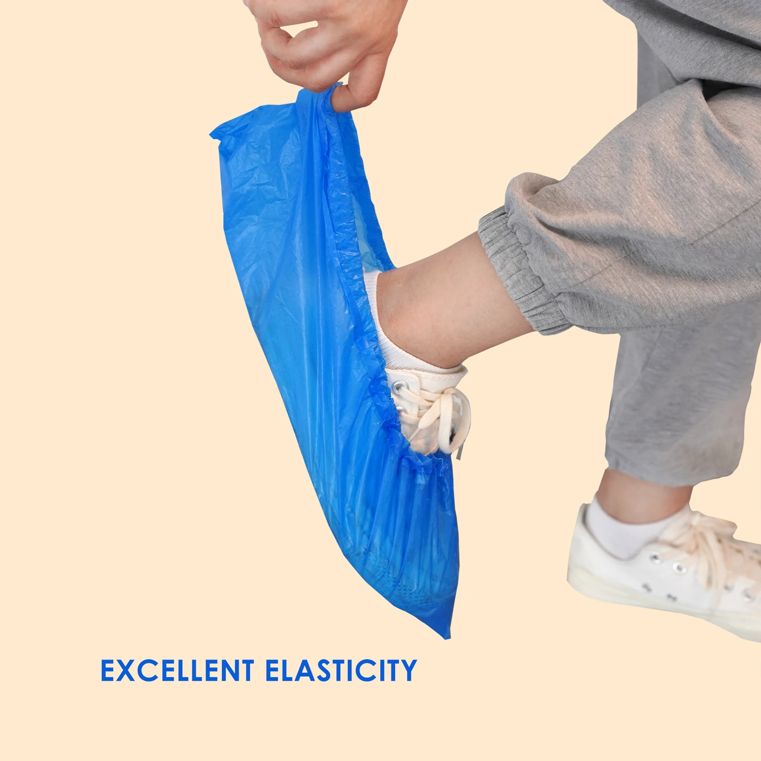 CPE PP  Non Woven  Anti-skid  Shoe  Disposable  Shoe Cover   with  lowest  price With Wholesale high quality