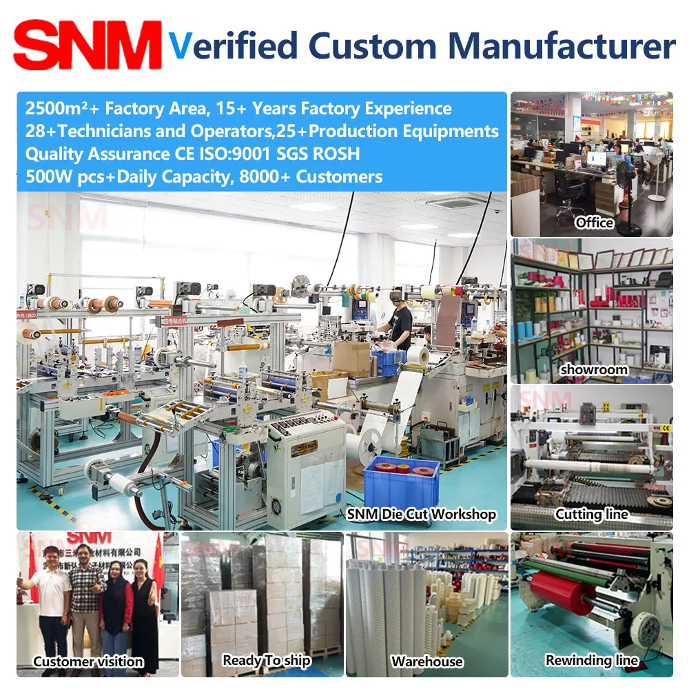 Conductive Adhesive Composite Die Cut Self Studio Line Insulation Copper Foil Sheets Tape With Adhesive