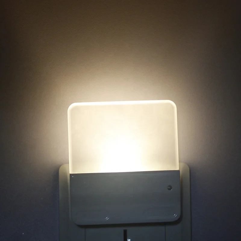 Photocell Sensor RGB Dimmable LED Warm White Nursery Night Lights for Baby