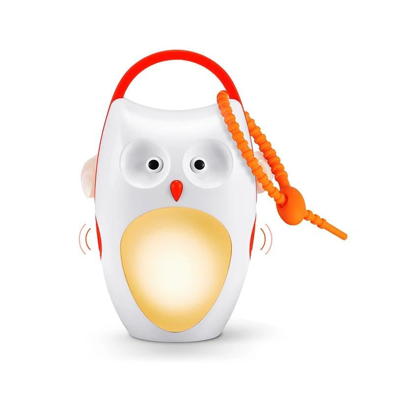 Baby Sleep Soother Shusher Sound Machines, Baby Gift, Rechargeable Portable White Noise Machine with Night Light, 8 Soothing Sou