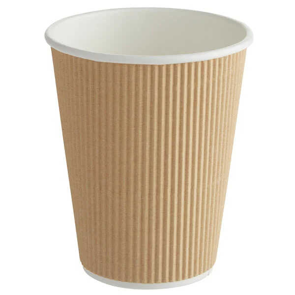 Disposable single wall double PE coated 20oz cold paper cup with custom logo eco friendly products