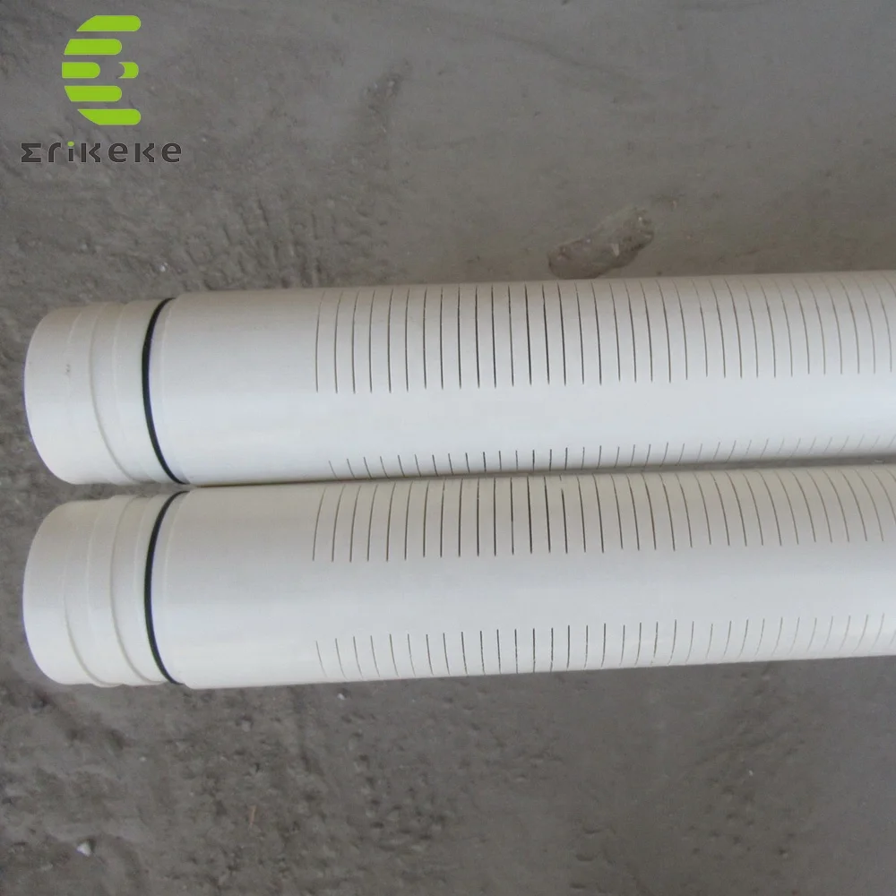 ISO Standard Slotted Pvc Filter Pipe UPVC Column/Riser/Drop Pipe  Borewell Water Well Tube Well