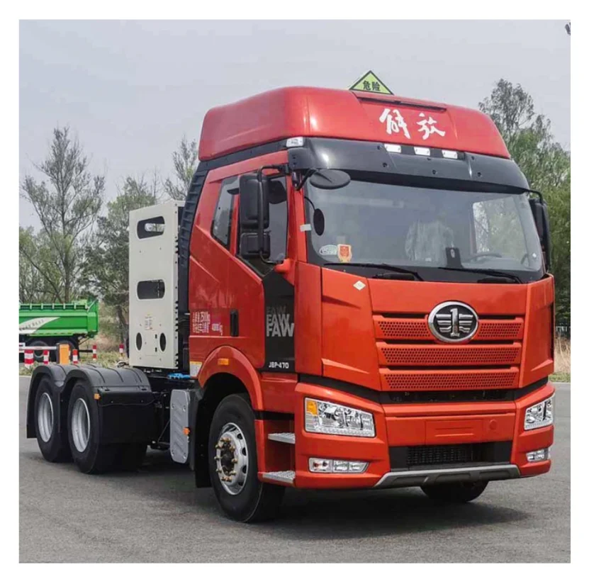 Professional Manufacture Cheap Brand New Engine High Torque Faw CNG Trucks 6x4 380HP Tractor Truck