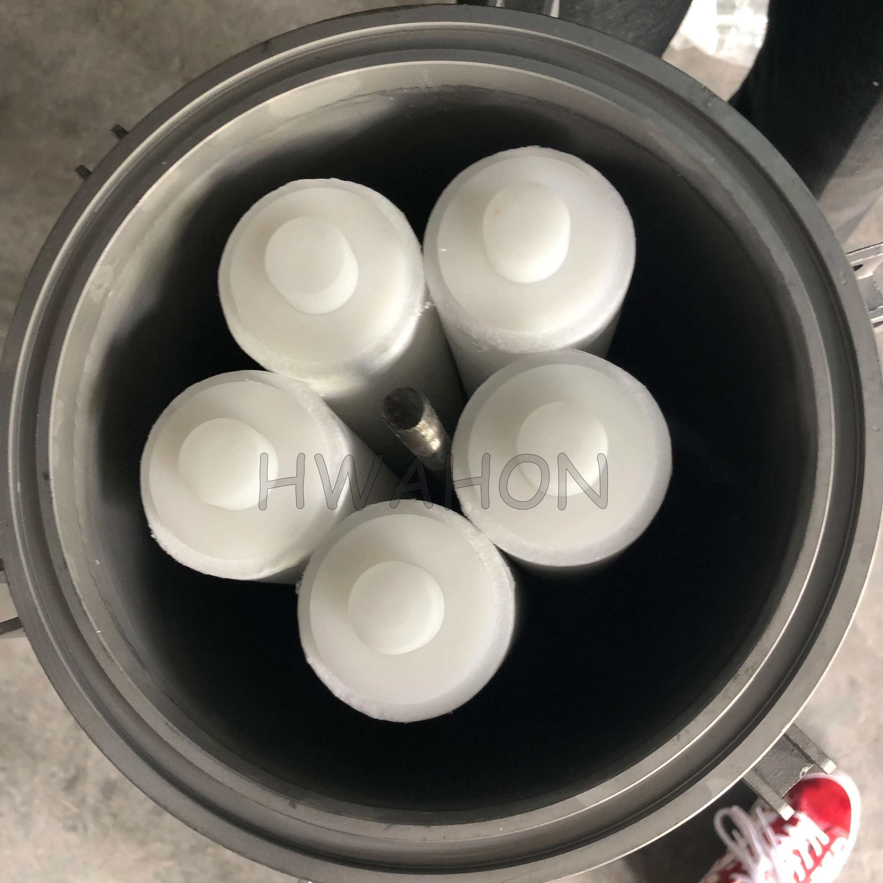 Stainless steel sanitary cartridge filter housing for water treatment
