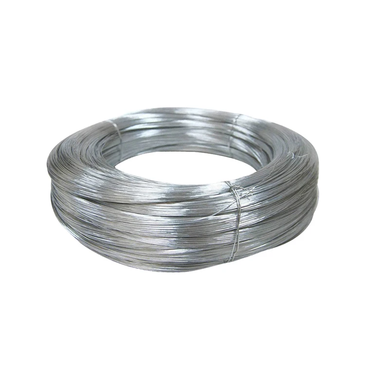China Factory High Tensile Strength Size 0.45 mm Electric Galvanized Steel Wire for OFC Cable
