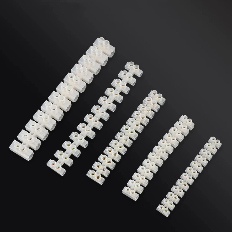 U Type Electrical 30 60 80 100 Amp Flexible PP/PA/PE Screw Terminal Block Wire Terminal Block Connector