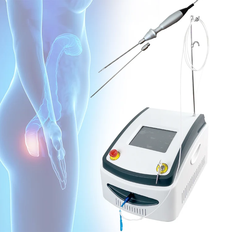 Professional infrared physiotherapy 980nm diode hemorrhoids laser device for proctology