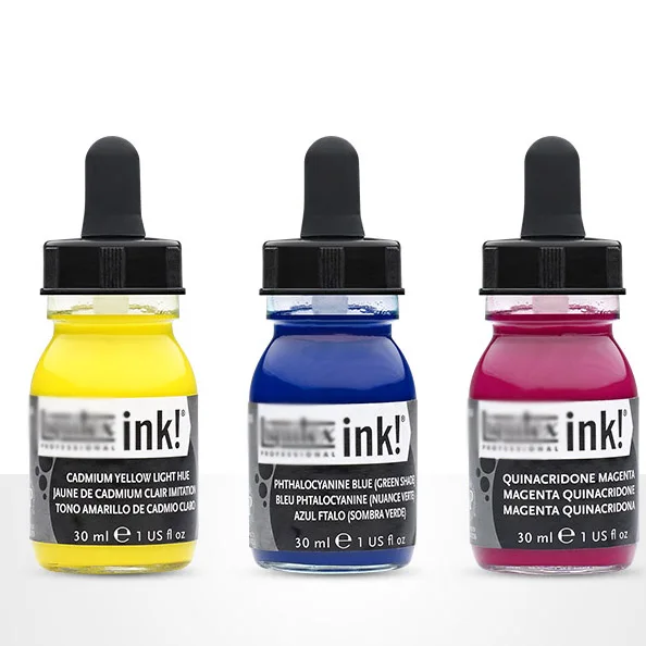 30 ml And 42 Colors Water Based Safe And Healthy Non-toxic Painting Acrylic Ink For Acrylic Refilled Marker And DIY Painting