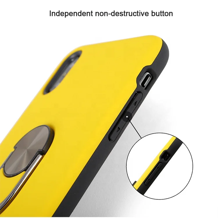 Unique 2 In 1 360 Finger Ring Stand TPU PC Snap-on Case for Honor 9X 20 Pro Lite 8S 20i 8A View 10 Magic 2 3D Play Max