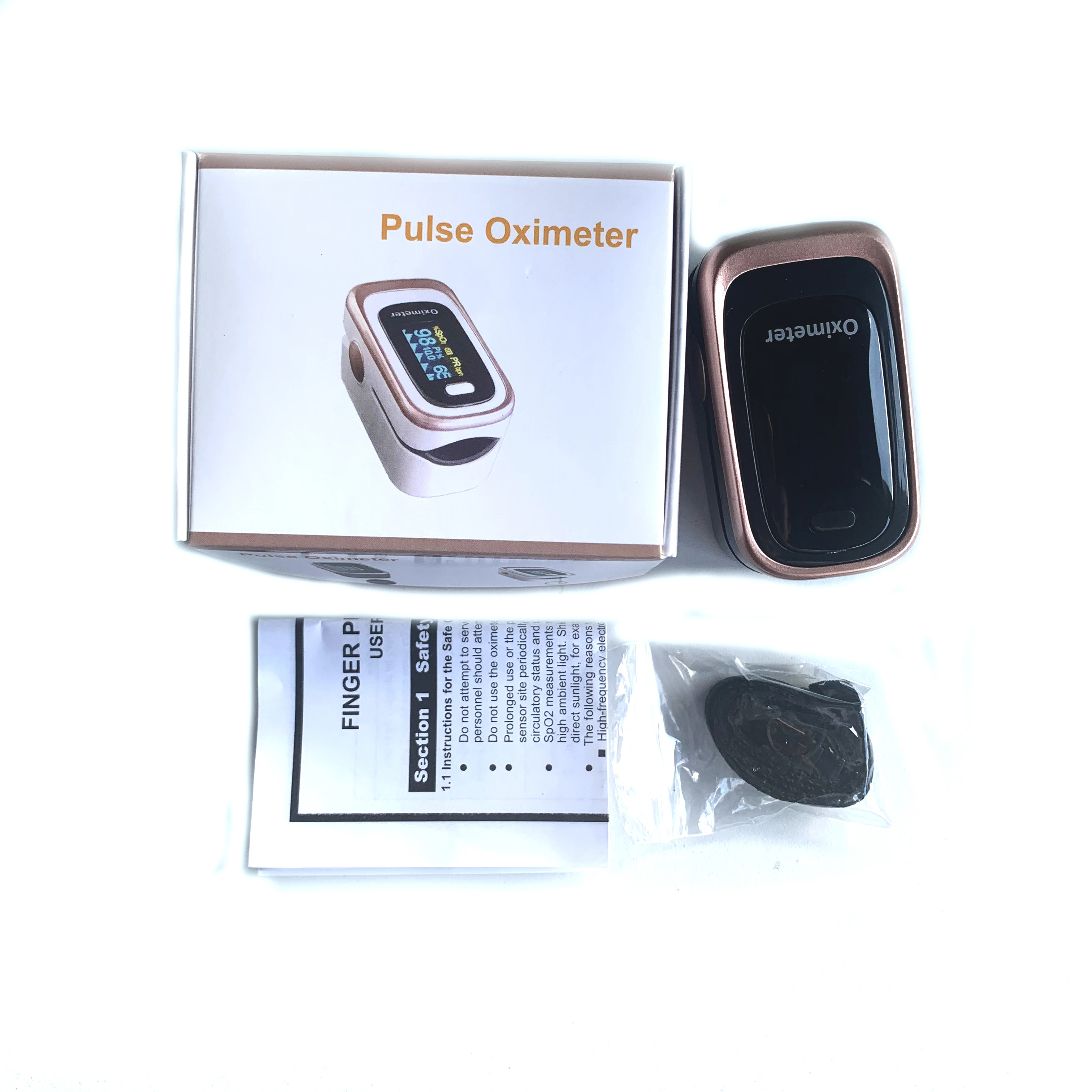 
OLED Digital Screen Fingertip Pulse Oxymetry Blood Oxygen Meter Measure SPO2 Pulse Pulse oximetre 