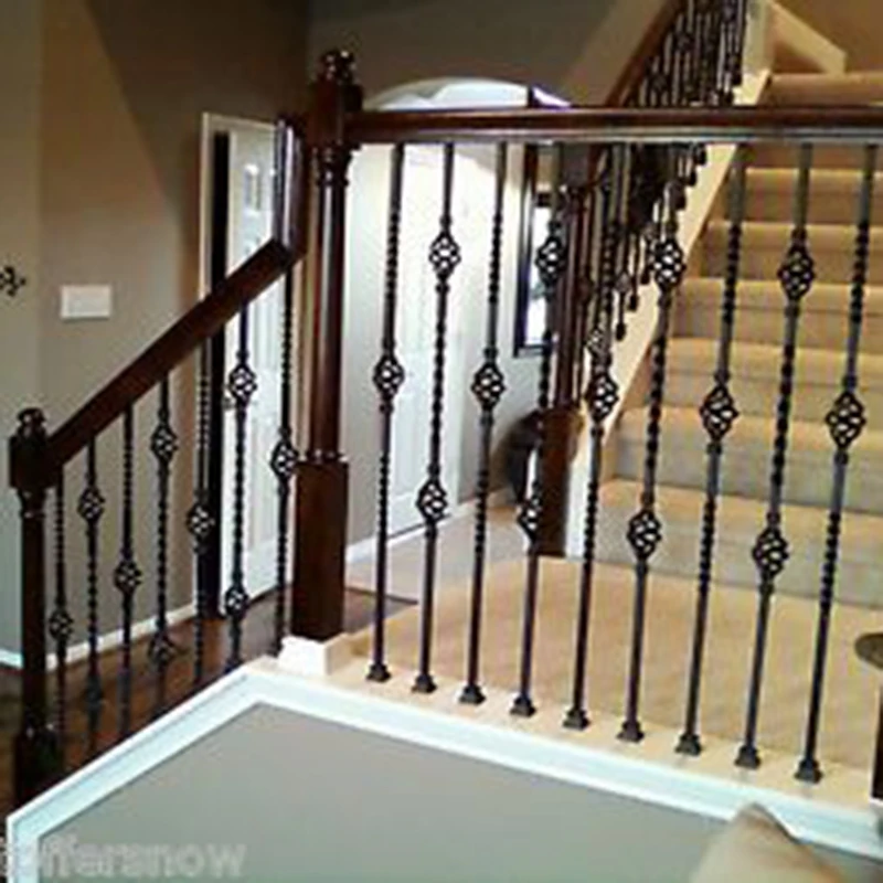 classical artistic wrought iron handrail designs