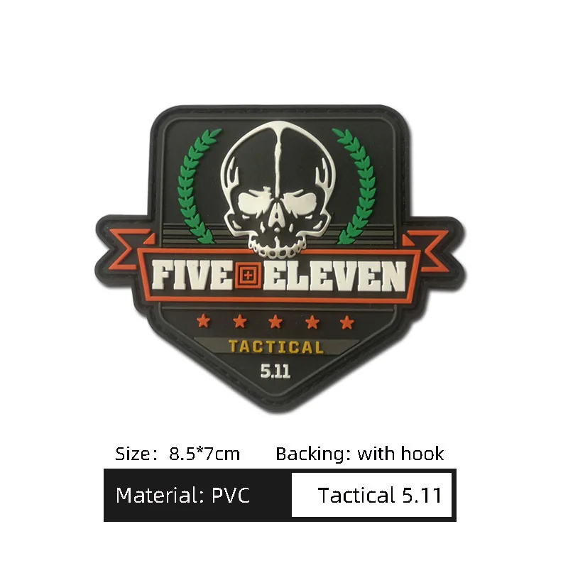 Display Rubber Tactical Patch PVC 3D
