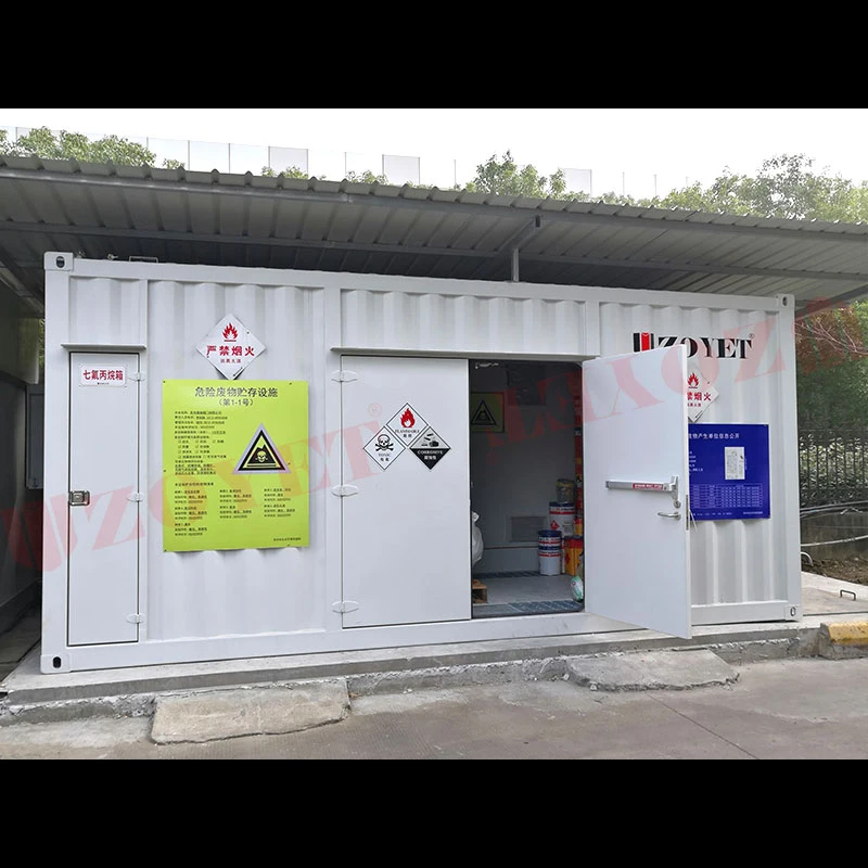 Walk-in Chemical temporary storage cabinet for lab for school