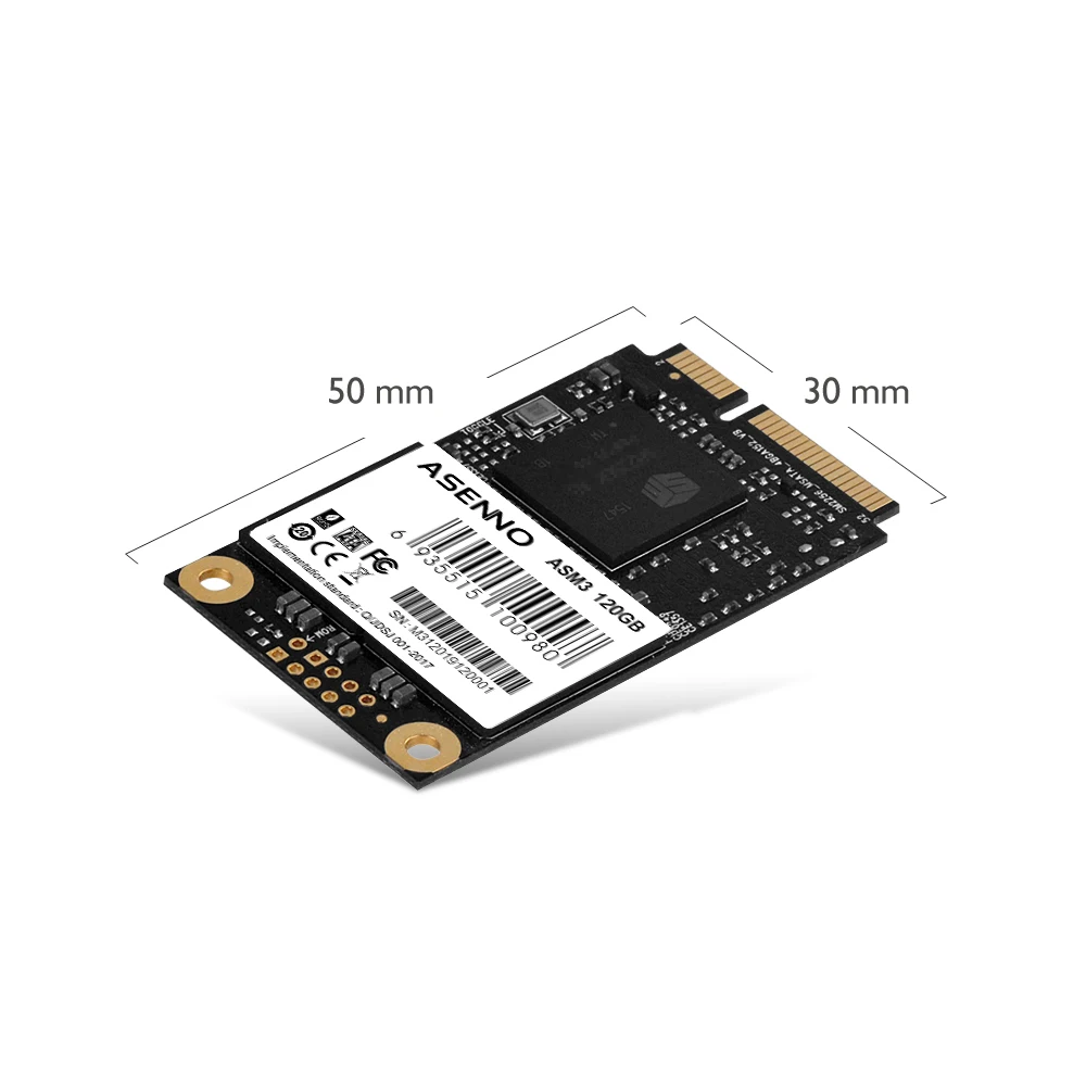 Внутренний жесткий диск ASENNO SSD micro SATA 60 ГБ 120 ГБ 240 ГБ 480 ГБ 1T 2T TLC QLC, используется для компьютера и ноутбука