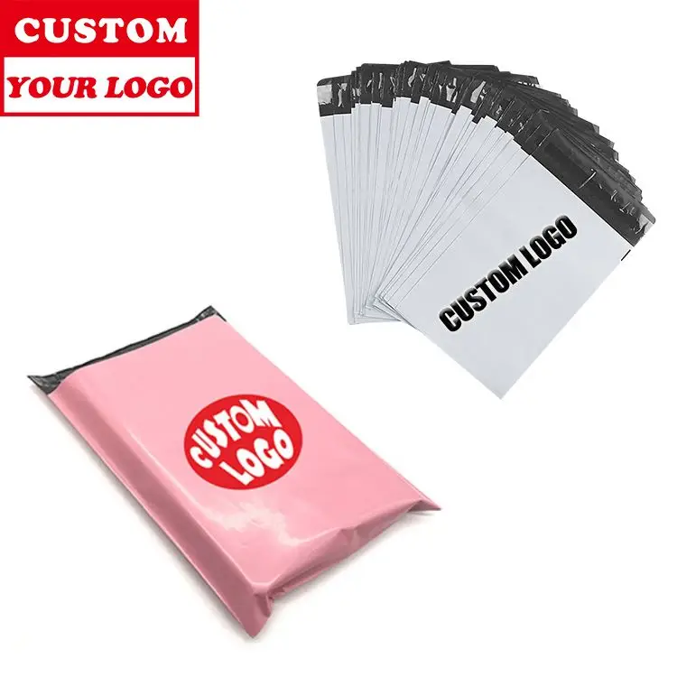 Large Logo Printed Tote Bag  Postage Courier Shipping Bags Mailing Packaging Bags