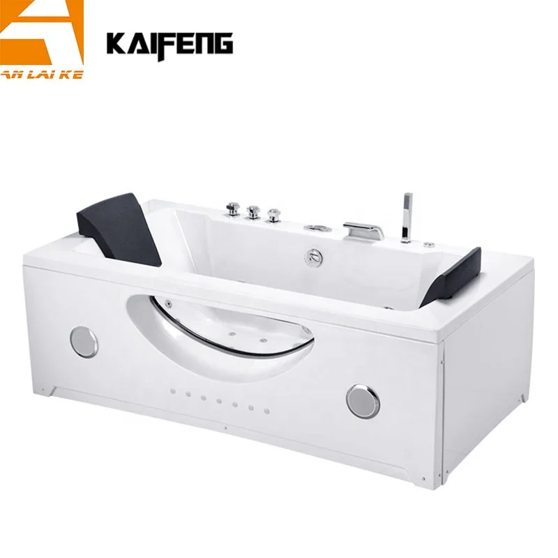 Ванна с гидромассажем для одного человека красочным светодиодным светом KF-622