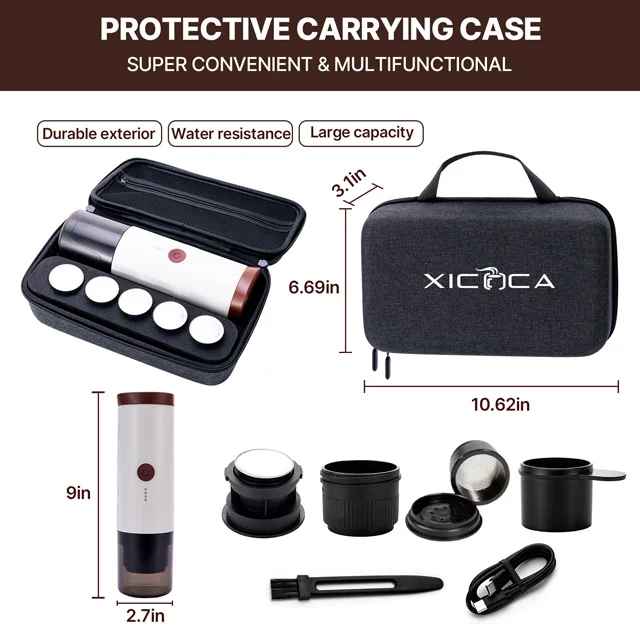 Manufacturer Wholesale Travel Portable Coffee Maker Hot Sale Handheld Mini Coffee Maker Portable Espresso Machine