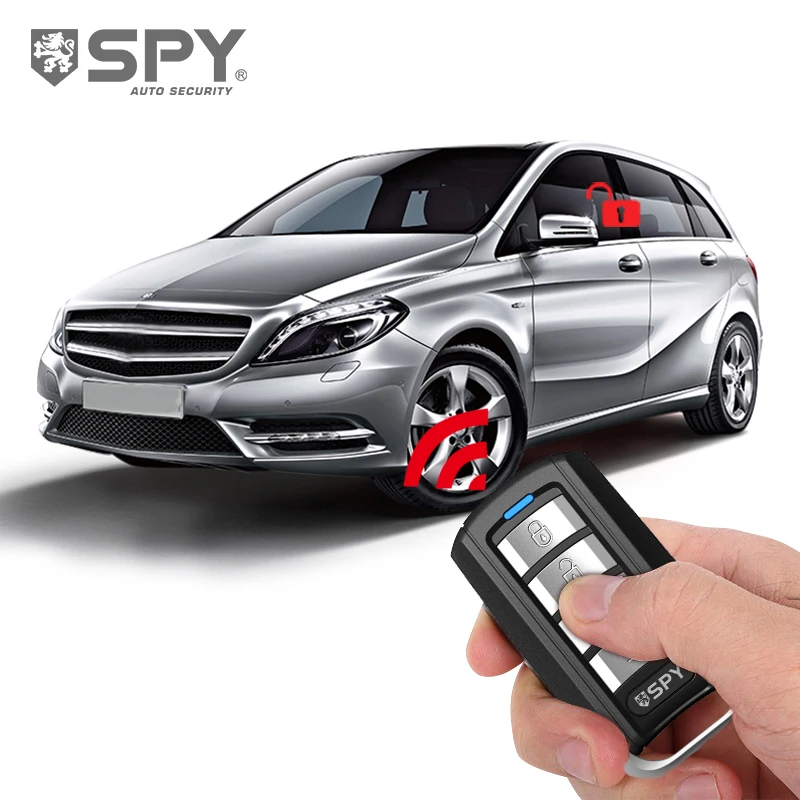 universal car alarms remote control anti theft multi function one way car alarm system BT smart phone APP car alarm system