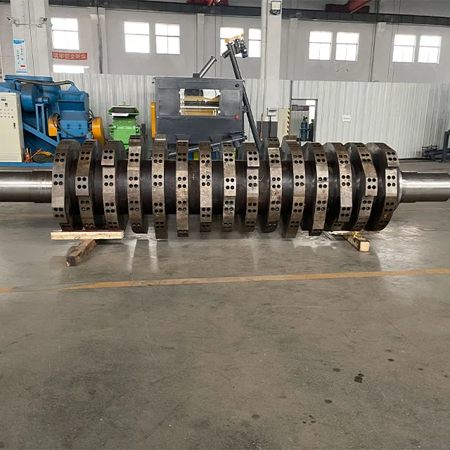 Heavy Duty Industrial Double shaft shredder , Scrap Car Tire Shredder Machine ,metal shredding machine