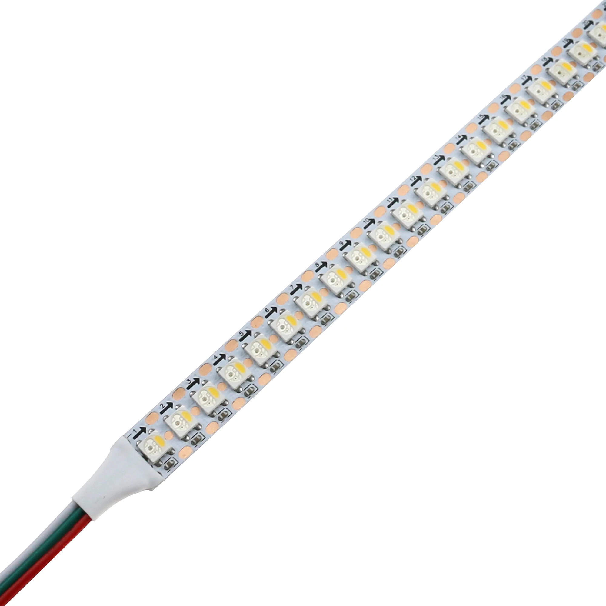 Dream Color Roll 24v 12v 5v 60 120 144 led/m Smd 5050 Rgbic Rgbw IC Sk6812 WS2812B Individually Addressable Rgb Led Strip Light