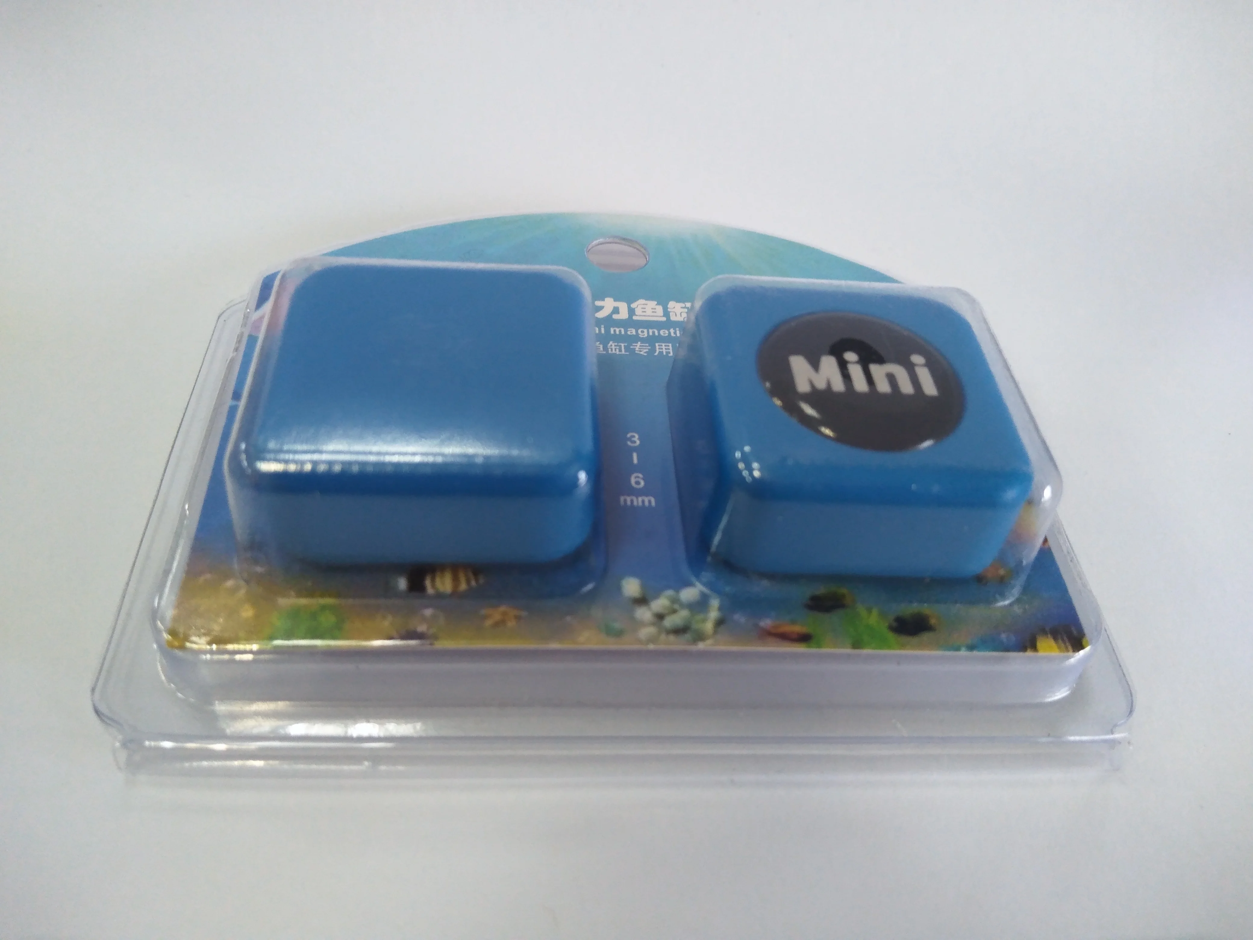 A.S. mini Magnet Scraper Aquarium Cleaner Fish Tank Brush (XS/Simple Packing) for nano tanks