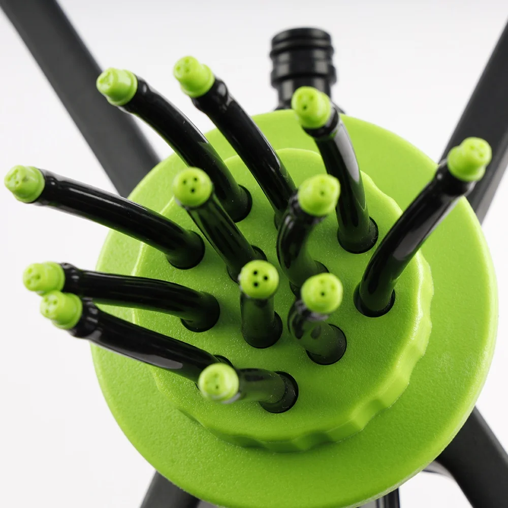 JS-2053 automatic 360 degree rotating garden watering system nozzle head sprinkler