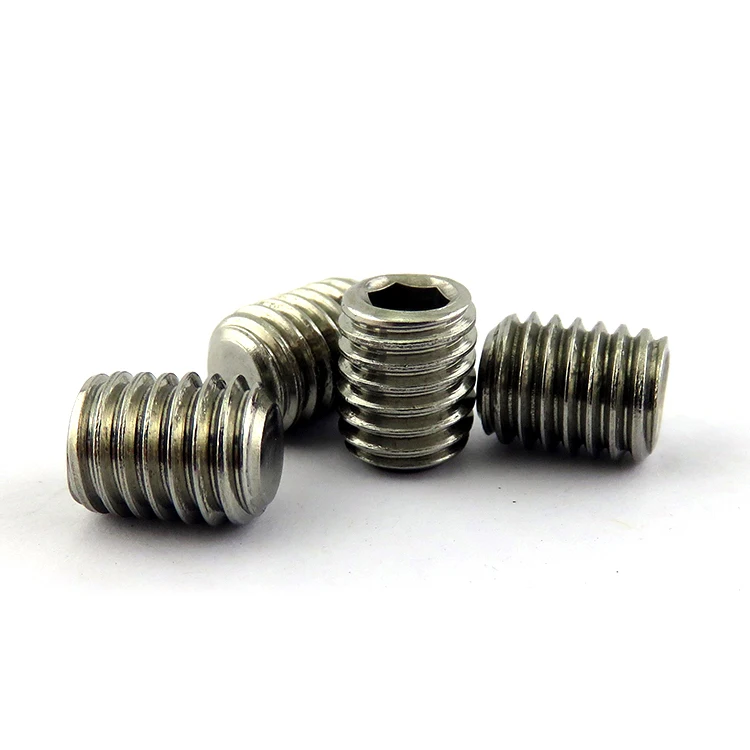 
Non-standard Custom Factory Headless Allen Head Grub Screws Hex Socket Head Set Screw 