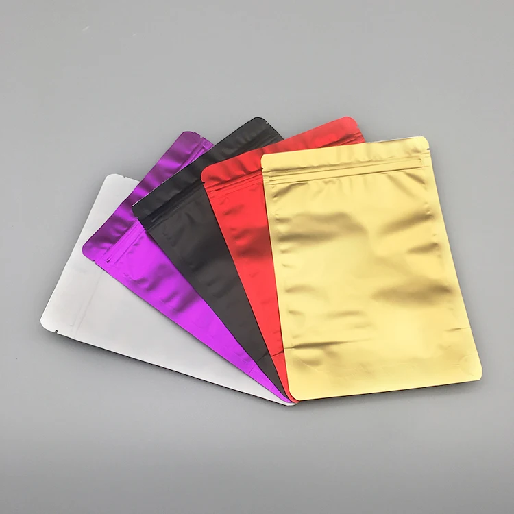 Good quality and low price zip lock container food storge bag aluminum foil bag