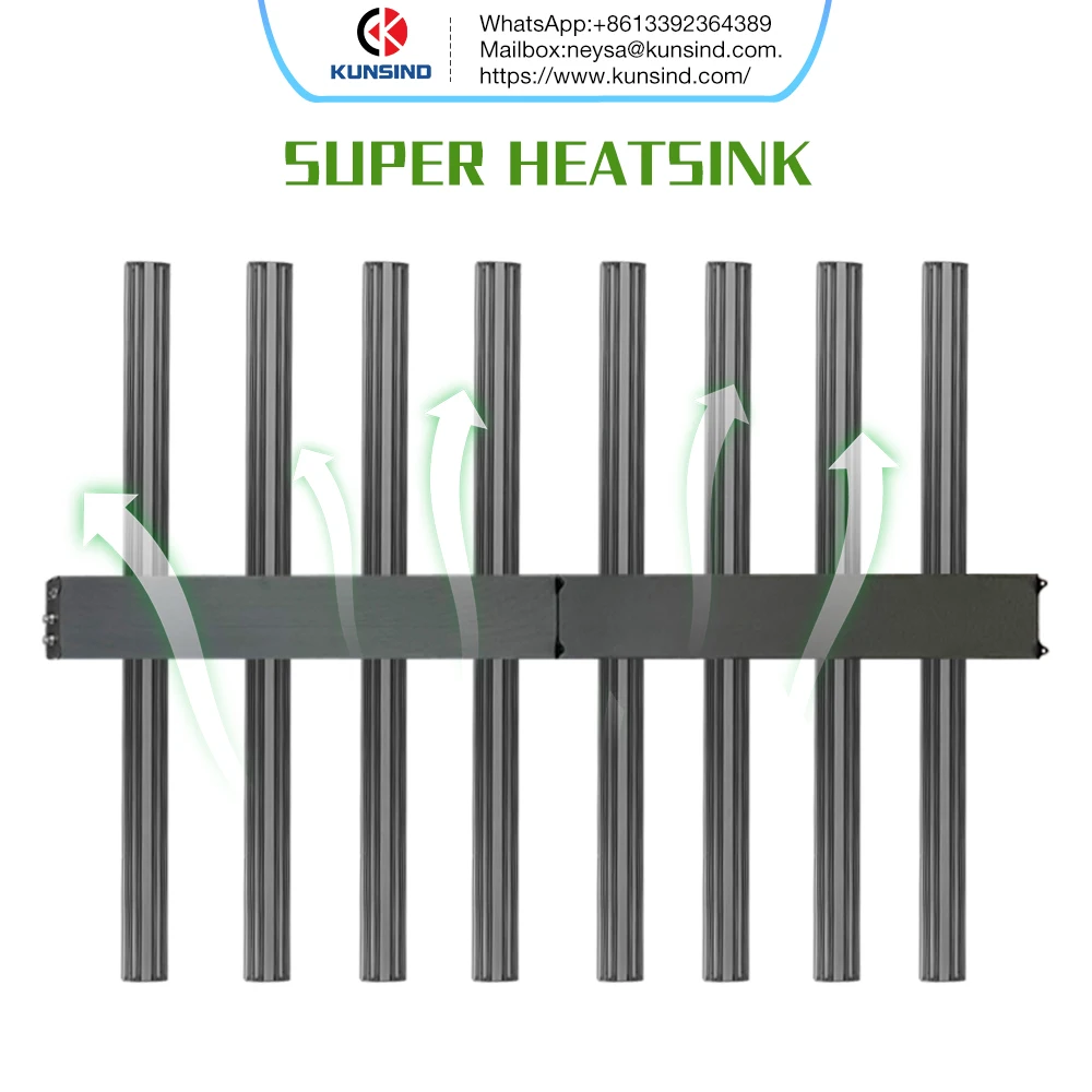 Led Grow lights 650W 800W 1000W Red 660nm Full Spectrum Grow Light for Indoor Personal Commercial Greenhouse Plants