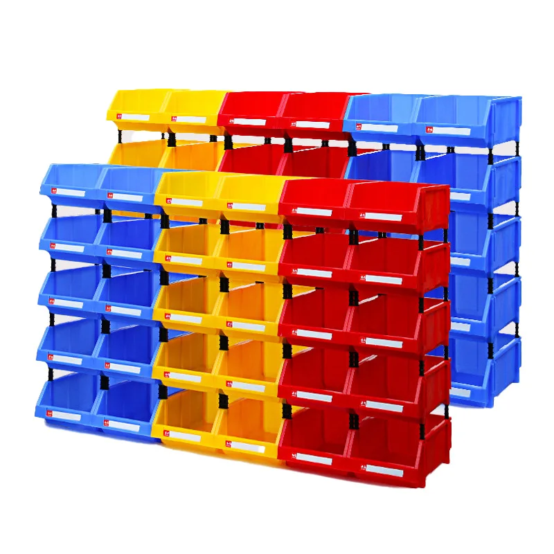 Warehouse Tools Hardware storage bin Pick Stackable stackable hanging plastic shelf tray storage bin Parts box