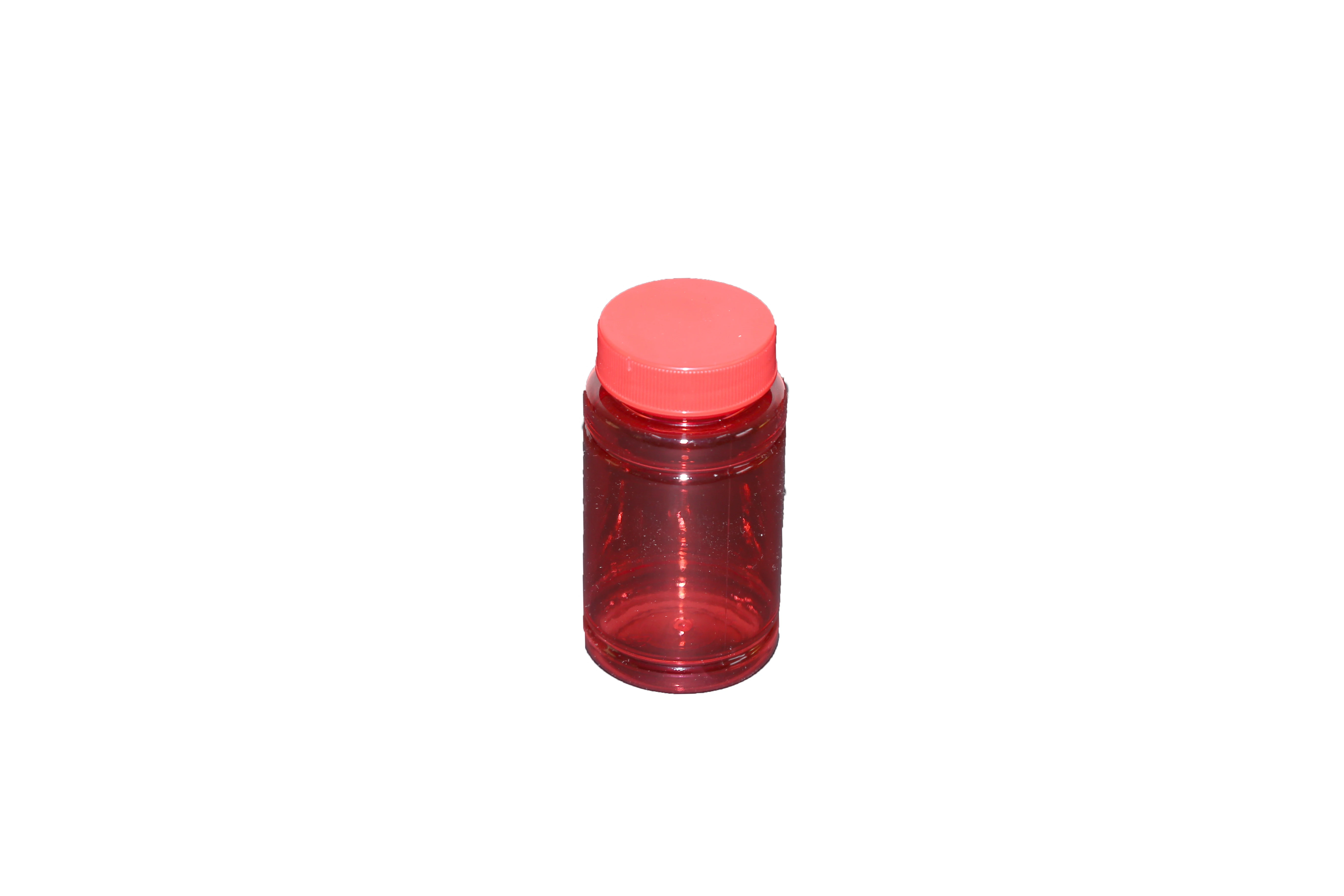 
Factory price colorful pharmaceutical plastic pill bottle 100ml with cap 