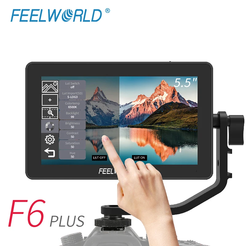  Монитор для камеры FEELWORLD F6 PLUS 5 дюйма IPS FHD 1920x1080