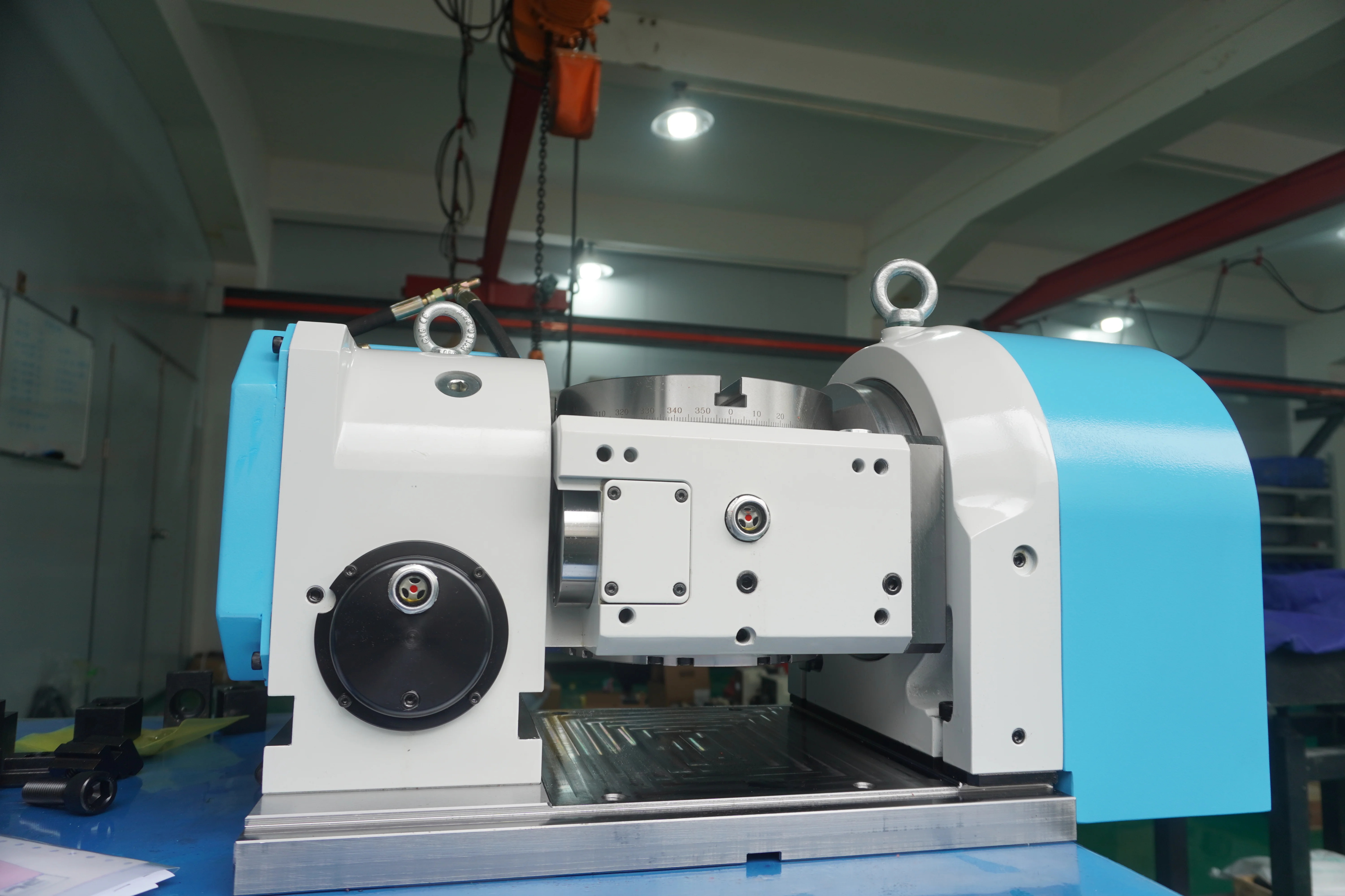 Factory Cheap Price Hass Cnc Machining Milling Center Use 5th Axis Cnc Rotary Table SCT Tilting Universal Dividing Head