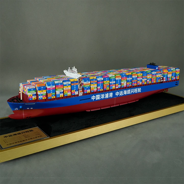 COSCO доставка GEMINI изготовленная на заказ сделанная вручную O.A.S 65 см металлический контейнер модель корабля для доставки подарок