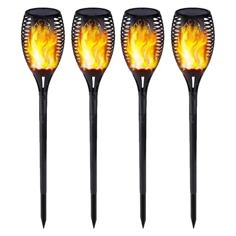 Waterproof Flickering Flame Solar Torches Dancing Flames Landscape Decoration Lighting
