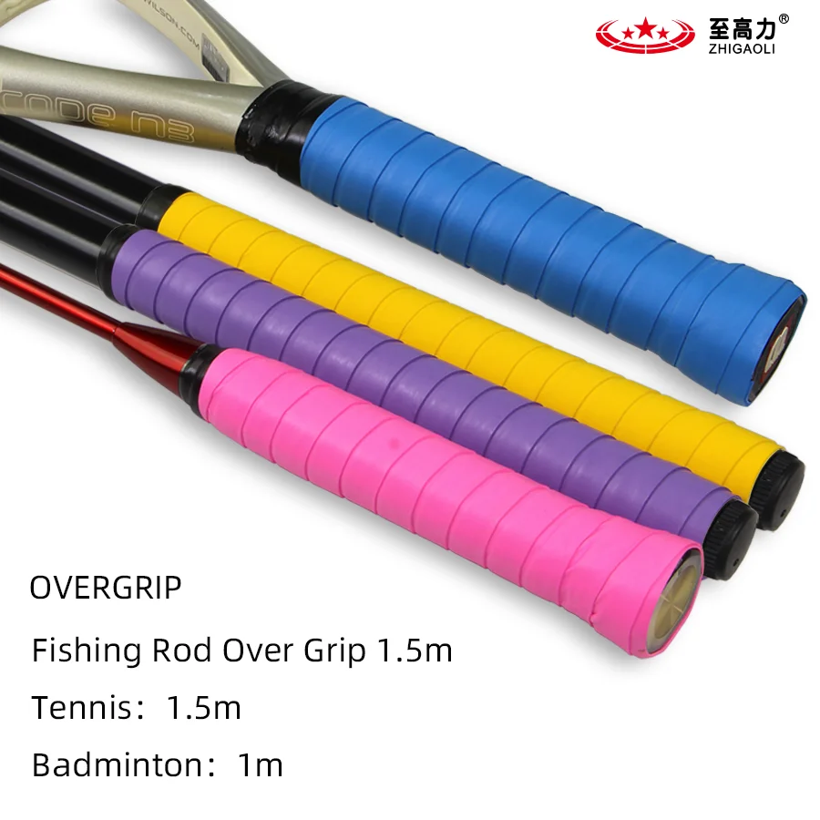 PU stickness and non-slip Breathable badminton overgrip tennis golf grip overgrips GRIP TAPE Lengthened 50m