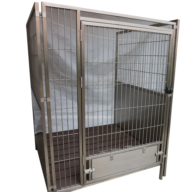 Kennel system boarding luxury Drainage system Hot sale indoor kennel system big dog vet commercial Heavy Duty professional cage