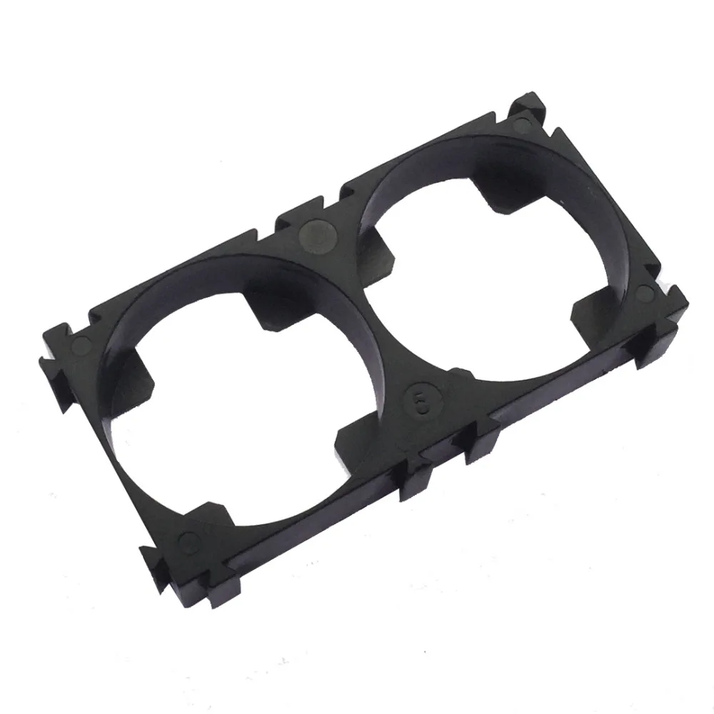 26650 Battery Holder 2 x 26650 Battery Holder Bracket Cell Safety Anti Vibration Plastic 26650 Brackets DIY