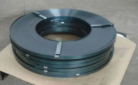 Bluing and waxed steel strapping /banding strapping