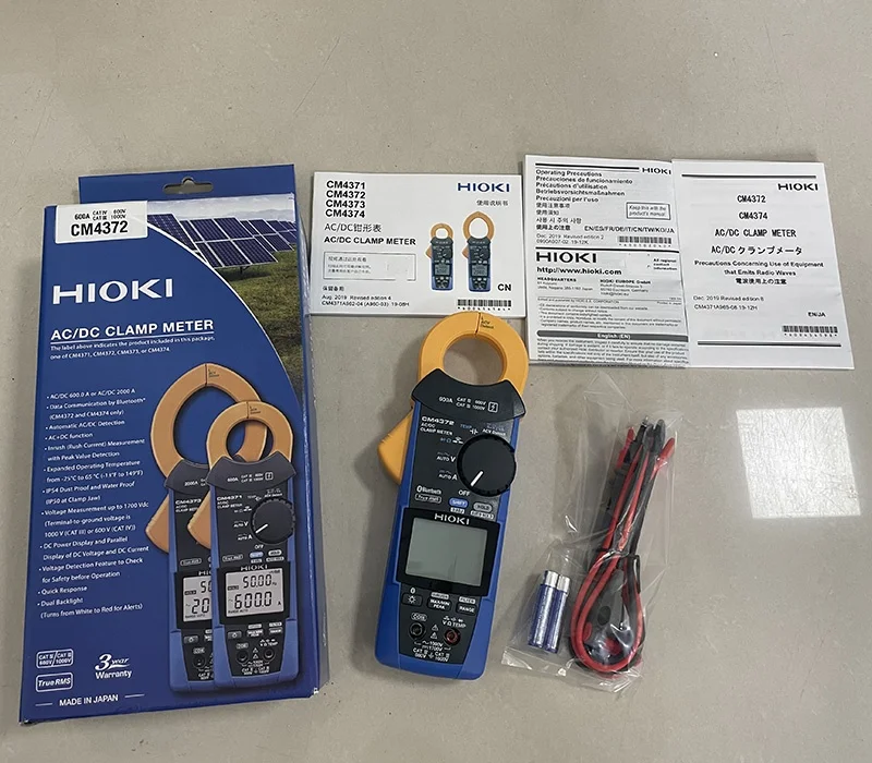  CM4372 Hioki Сделано в Японии AC/DC 600A True RMS цифровой