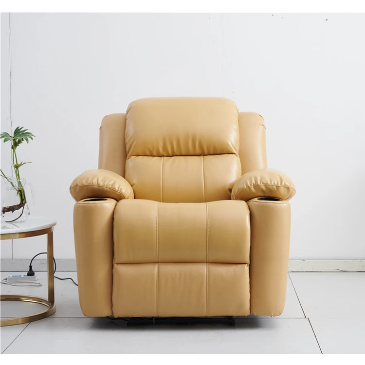 SUNSGOODS Single Recliner Sofa Rocking Chair Living Room Furniture Arm Chaise Leisure Lounge Chair Ottoman Living Room Chairs