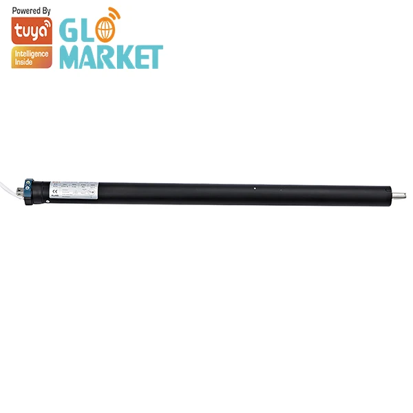 Glomarket Smart Curtain Wifi Zigbee Tubular Motor For Roller Blind Or Wooden Venetian Blind Or Projection Screen Or Roman Blind
