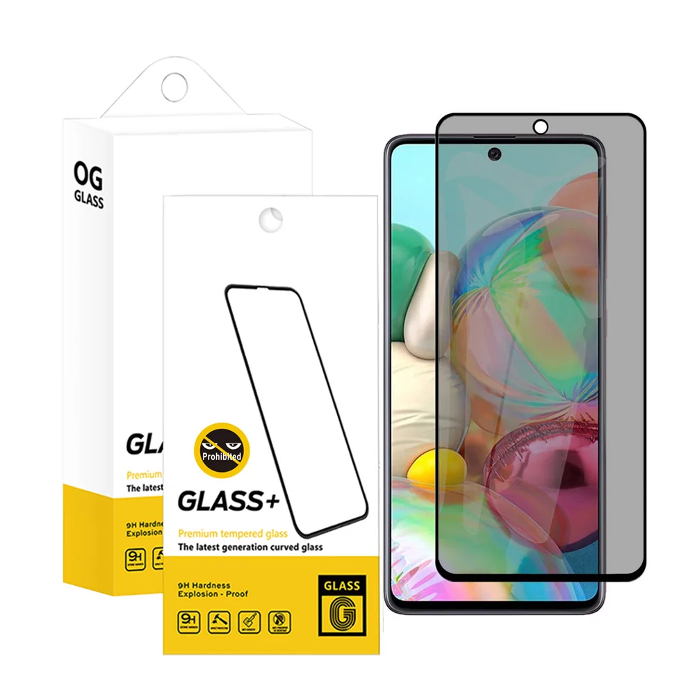 Профессиональный производитель для Samsung A12 A32 A42 A52 A72 2.5d полное покрытие закаленное стекло Защита экрана