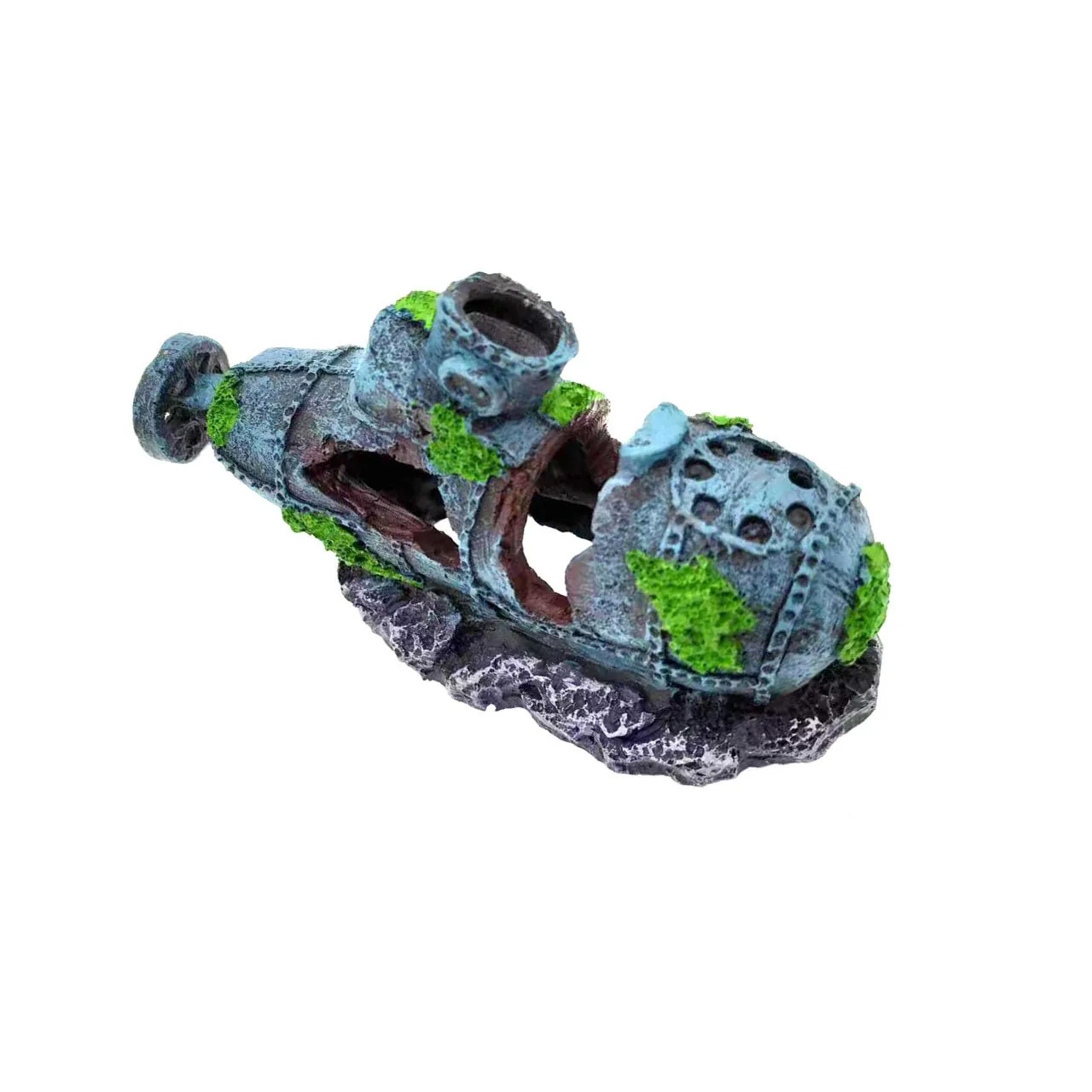 Hot Selling Resin Fish Tank Decoration Aquarium Ornaments Shipwreck Landscape Aquarium BoatHot Pirate ship