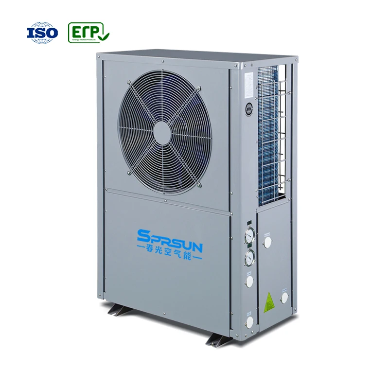 12KW CE Certificate Sprsun Air Source Heat Pump Manufacturing for heating and hot water