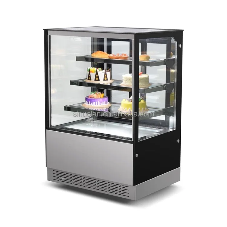 New Design Marble Cake Display Fridge Bread Pastry Refrigerator Chiller Heater Cabinet Display Fridge