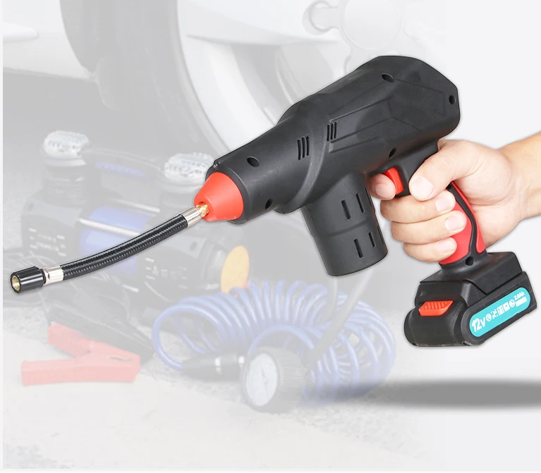 Portable multifunctional car tire inflator