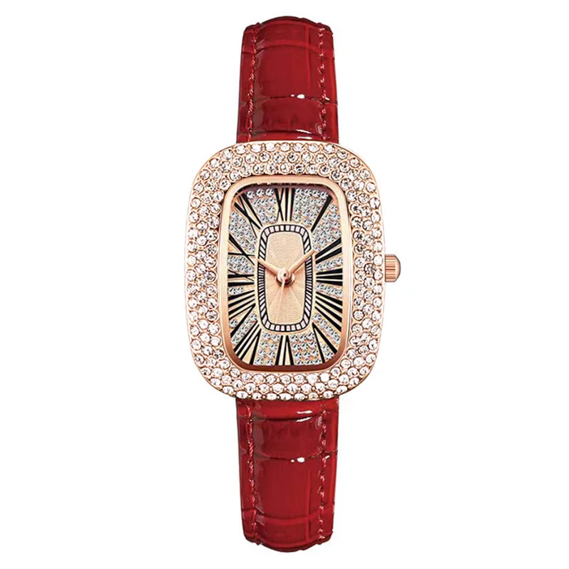 women Ladies Wristwatch decor watch Luxury Rhinestone Bracelet Watch for Women Women Watches
