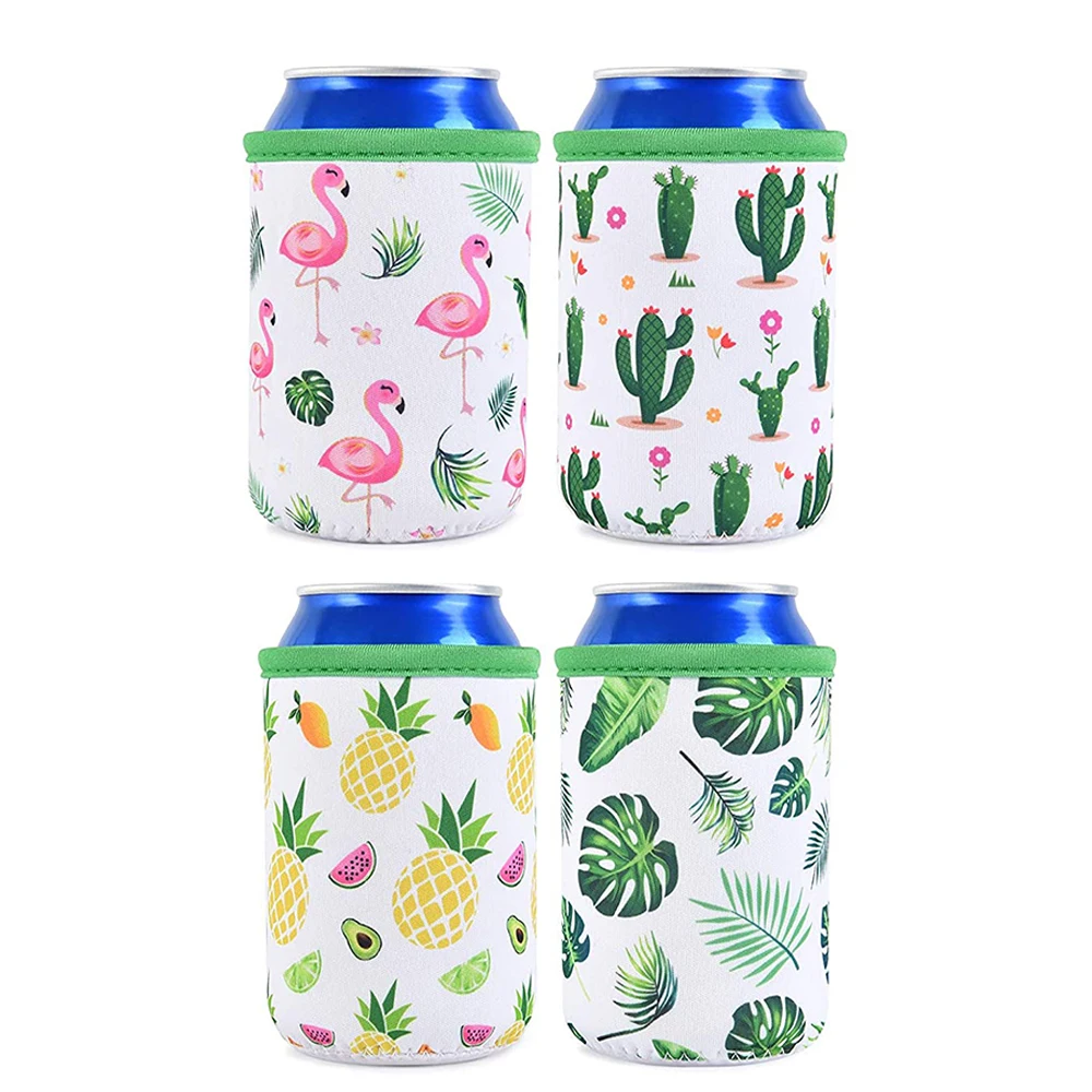 Custom neoprene foam cooler custom beer can sleeve Neoprene Can Sleeves for Beer Decorations and Birthday Gift for Men & Women